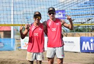 Julain Araya Y Stanley Grant Celebran Titulo Categoria Sub 21 Varones