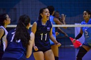 Allison Mendez De El Salvador Celebra Punto (1)