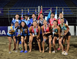 Costa Rica Femenino y El Salvador Masculino dominan Centroamericano Sub-23 de Playa 