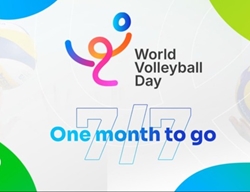 ¡Falta un mes! Prepárate para el primer Día Mundial del Voleibol