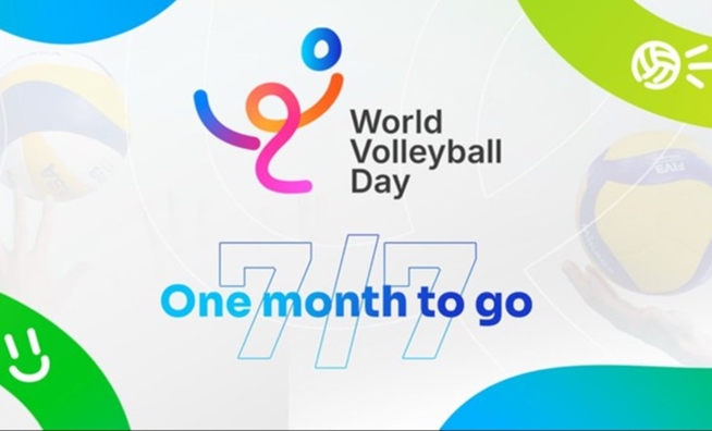 ¡Falta un mes! Prepárate para el primer Día Mundial del Voleibol