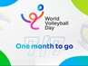 ¡Falta un mes! Prepárate para el primer Día Mundial del Voleibol