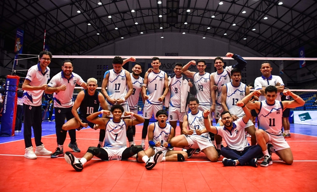 Nicaragua derrota a Panamá en un dramático duelo de cinco sets y se queda con el primer lugar del Grupo A
