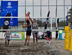 Con buen nivel primera jornada del III Centroamericano Sub-17 de Voleibol de Playa