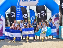 Guatemala y Nicaragua prevalecen en IV Centroamericano Sub-19 de Voleibol de Playa