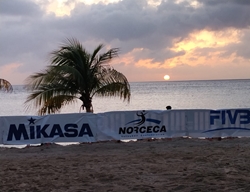 Todo listo para el inicio de la Séptima Parada del Tour NORCECA de Playa en Roatán