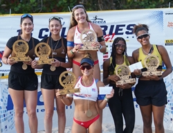 Allanis Navas y María González regresan a la cima del Tour NORCECA