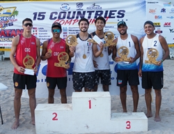 Lares/Carlos Andrés suman cuarto título consecutivo en el Tour NORCECA 2026