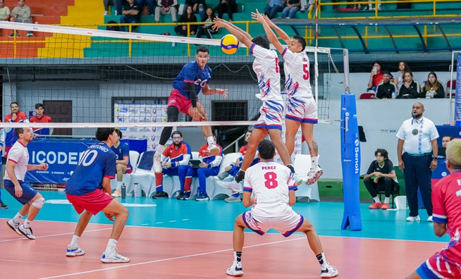 Costa Rica remonta y vence a Panamá en el Final Four Masculino de AFECAVOL