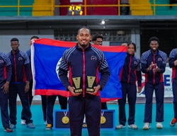 Francis Hauze de Belice se queda con el premio de MVP del III Final Four Masculino de AFECAVOL