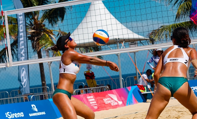 Guatemala y Nicaragua ya están dentro de los ocho mejores del Voleibol de Playa Femenino en Juego en Santo Domingo 2026