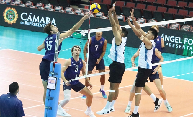 Estados Unidos domina a Guatemala y suma su segunda victoria en el Final Six Masculino