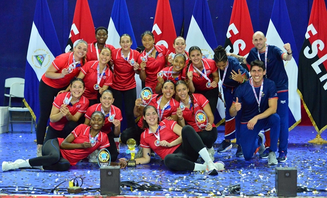 Costa Rica destrona a Nicaragua en una final de infarto y conquista el Final Four Femenino